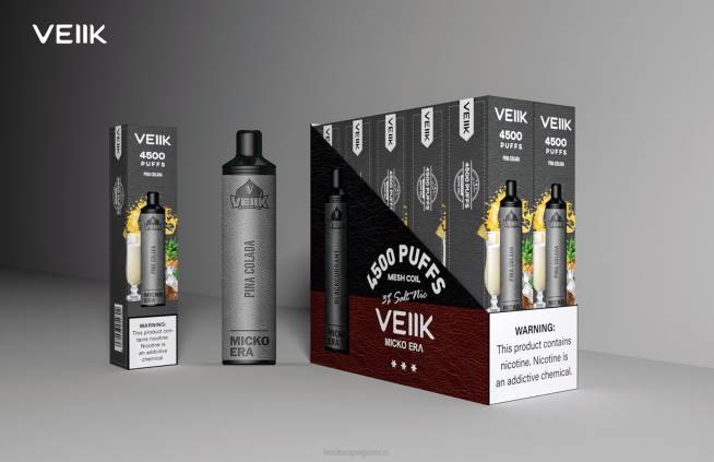 VEIIK Micko Era 4500 ρουφηξιές μιας χρήσης 30 mg - VEIIK micko Greece pina colada 8RXJ4